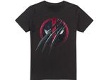 Deadpool & Wolverine - Maglietta Da Uomo TV5232 (L) (Nero)