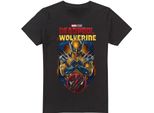 Deadpool & Wolverine - T-Shirt Da Uomo TV5234 (Xxl) (Nero)