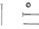 Viti Per Pannelli Truciolari Zincate 5 X 70 Mm Torx 25 A Filettatura Parziale - Confezione Da 200 Viti