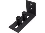 Guide A Muro Nere Per Porte Scorrevoli - Per Set