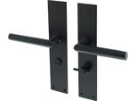 Maniglie Per Porte Lavuzo Nuoro Nere - Accessori Per Porte Wc WC63 - Per Set