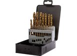 Set Di Punte Per Metallo HSS-G Titanio - 19 Pezzi
