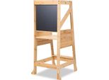 Clanmacy Torre Di Apprendimento Multifunzionale Torre Di Osservazione Con Lavagna Per Bambini, Torre Di Apprendimento Montessori
