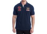 La Martina Kurzarm-Polo YMP315-PK031 Herren