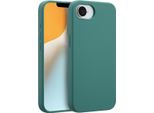 Custodia Per Iphone 16E - Silicone - Accezz Soft Case/Backcover - Verde Scuro