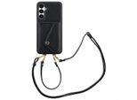 Samsung Galaxy A16/Samsung Galaxy A16 Case - - Selencia Hard Case/Sleeve Con Cinturino/Cover Posteriore - Nero