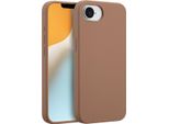 Custodia Per Iphone 16E - Silicone - Custodia Morbida Accezz/Copertina Posteriore - Marrone Chiaro