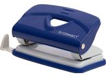 Q-CONNECT KF14215 Punzone A Foratura, 10 Fogli, Blu/Grigio