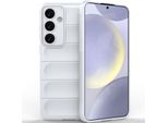 Custodia Per Samsung Galaxy S25 Fe Custodia Protettiva In Silicone Tpu Morbido Antiurto Bianco