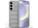 Custodia Per Samsung Galaxy S25 Fe Custodia Protettiva In Morbido Silicone Tpu Antiurto Grigio