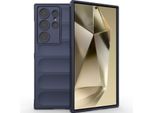 Custodia Per Samsung Galaxy S25 Ultra Soft Tpu Silicone Antiurto Protettivo Blu Scuro