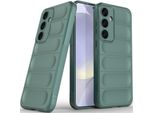 Custodia Per Samsung Galaxy S25 Fe Custodia Protettiva In Silicone Tpu Morbido Antiurto Verde