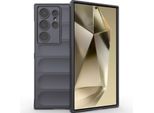 Custodia Per Samsung Galaxy S24 Ultra Soft Tpu Silicone Antiurto Protettivo Grigio Scuro