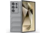Custodia Per Samsung Galaxy S24 Custodia Protettiva Ultra Morbida In Silicone Tpu Antiurto Grigio