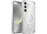 Custodia Magnetica Per Samsung Galaxy S25+ Compatibile Con Magsafe, Antiurto, Protezione Militare Custodia Trasparente Clear