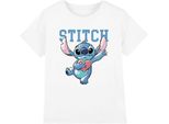 Lilo & Stitch - Maglietta "Clutching Hearts"" Per Bambini TV4132 (104) (Bianco)"