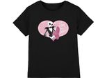 The Nightmare Before Christmas - Maglietta "Love You To Death"" Per Bambini - Valentinstag TV3832 (116) (Schwarz)"