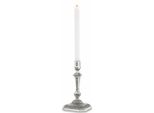 Casa Padrino Candeliere Barocco In Stile Francese In Argento Antico H. 24,5 Cm