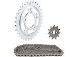 Set Di Catene 3 Pezzi Argento 11/32 Denti Per ZüNdapp Bergsteiger M 50 Tipo 434