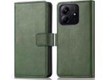 Imoshion Custodia Per Telefono Cellulare Per Xiaomi Redmi Note 14 5G - Flip Cover Bookcase Flip - Verde