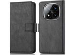 Imoshion Custodia Per Telefono Cellulare Per Xiaomi Redmi Note 14 Pro Plus 5G - Flip Cover Bookcase Flip - Nero