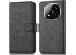 Imoshion Custodia Per Telefoni Cellulari Per Xiaomi Redmi Note 14 Pro 5G - Flip Cover Bookcase Flip - Nero