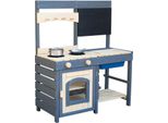 Home Deluxe Cucina Del Fango In Legno Mudino - Grigio I Cucina Del Fango, Cucina Del Fango Per Esterni, Cucina Del Fango Per Bambini, Cucina Del Fango In Legno,