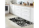 Tappeto Da Cucina Moderno In Sisal A Tessitura Piatta In Coffee Mocha Espresso Dimensioni - 240 X 340 Cm