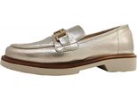 Scarpa Slip-On Hispanitas Seattle Da Donna In Oro, Misura 38