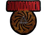 Soundgarden - Toppa Da Stirare "Badmotorfinger"", Tessuto RO12917 (Taglia Unica) (Rosso/Nero/Marrone)"