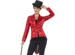 Smiffys - Frac Da Donna - Costume SM967 (S) (Rosso)