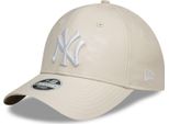 Cappellino New Era 9Forty Ladies - Pelle Plastica Ny Yankees Beige