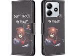 Per Xiaomi Redmi Note 14 5G Custodia A Portafoglio In Pelle Finta Con Motivo Decorativo
