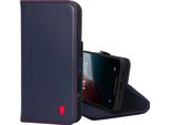 Custodia A Portafoglio In Pelle Torro Per Iphone 16 Pro (Con Funzione Stand E Ricarica Magsafe) - Blu Navy