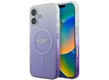 Custodia Guess Per Iphone 16 - Magsafe Iml Glitter Gradient - Viola