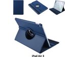 Custodia A Libro Per Tablet Apple Ipad Air 3 Blu Ruotabile Per Ipad Air 3 2 Posizioni Di Visualizzazione