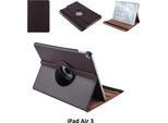 Custodia A Libro Per Tablet Apple Ipad Air 3 Marrone Ruotabile Per Ipad Air 3 2 Posizioni Di Visualizzazione