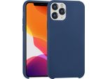 Apple Iphone 11 Pro Blu Custodia Cover Posteriore - Soft Touch