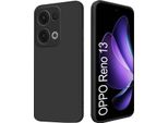 Per Oppo Reno 13 5G Silicone Tpu Custodia Protettiva Cover Flessibile Ultra Sottile Nero