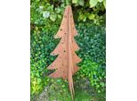 Abete 3D In Acciaio Inox Starry, Pieghevole Abete In Acciaio Inox Starry, Pieghevole - Altezza: 89 Cm