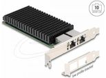 Delock Pci Express X8 Netzwerkkarte 10 Gigabit Lan 2 X RJ45 X540 (88522)