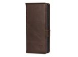 Torro Custodia In Pelle Per Galaxy Z Fold6 (Con Funzione Stand) - Marrone Scuro