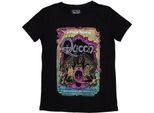 Queen - Maglietta "A Night At The Opera Tour '76"" Donna RO12415 (L) (Nero)"
