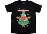 Tom Petty & The Heartbreakers - Maglietta "Merry Christmas"" Per Bambini/Donne Unisex RO12789 (S) (Schwarz)"