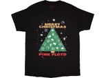 Pink Floyd - Maglietta "Merry Christmas"" Per Uomo/Donna Unisex RO12791 (Xl) (Nero)"