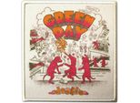 Green Day - Stampato - Toppa Da Stirare "Dookie"", 30° Anniversario - Poliestere RO12873 (Taglia Unica) (Bianco/Rosso/Arancio)"