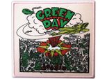 Green Day - Custodia Per Disco - Toppa "Dookie"" Applicata Con Il Ferro - Poliestere RO12866 (Taglia Unica) (Rosa/Verde)"