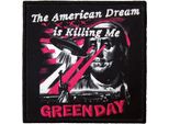 Green Day - Stampa - Toppa Da Stirare "American Dream"" - Poliestere RO12880 (Taglia Unica) (Nero/Bianco/Rosa)"