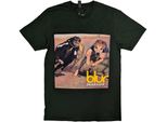 Blur - Maglietta "Parklife"" Con Stampa Posteriore Per Uomo/Donna Unisex RO12918 (Xl) (Verde)"