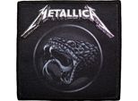 Metallica - Toppa Stampata "Black Album"" - Poliestere RO12903 (Taglia Unica) (Nero/Bianco/Grigio)"